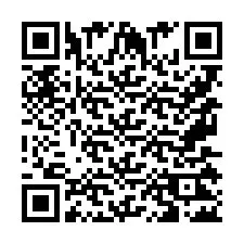 QR-code voor telefoonnummer +9567522215