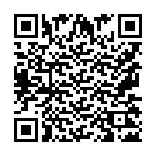 Codice QR per il numero di telefono +9567522225