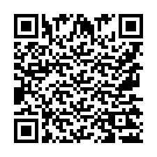 Codice QR per il numero di telefono +9567522344
