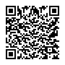 QR-code voor telefoonnummer +9567522434