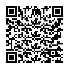 QR-код для номера телефона +9567522600