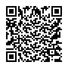 Código QR para número de telefone +9567523650