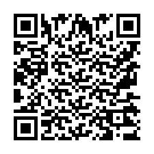 Codice QR per il numero di telefono +9567523680