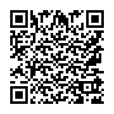 Código QR para número de telefone +9567592608