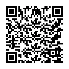 QR-код для номера телефона +9567594385