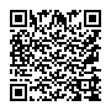 Codice QR per il numero di telefono +9567594700