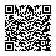 Codice QR per il numero di telefono +9567594734