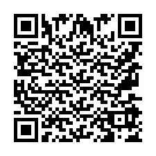 Codice QR per il numero di telefono +9567597490