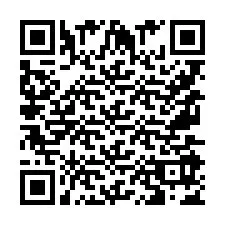 QR-koodi puhelinnumerolle +9567597494