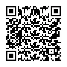 Codice QR per il numero di telefono +9567597838