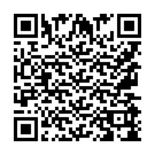 QR код за телефонен номер +9567598028