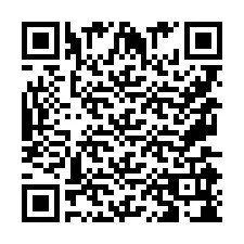 QR-koodi puhelinnumerolle +9567598051