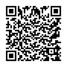 QR Code สำหรับหมายเลขโทรศัพท์ +9567598110