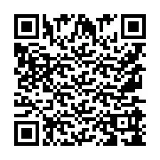 QR Code pour le numéro de téléphone +9567598144