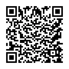 Codice QR per il numero di telefono +9567598171