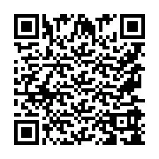 Codice QR per il numero di telefono +9567598182