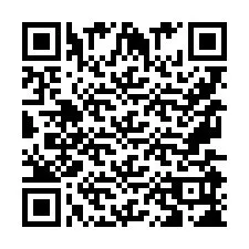 QR Code pour le numéro de téléphone +9567598225