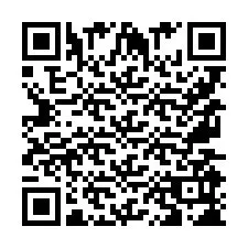 QR Code pour le numéro de téléphone +9567598278