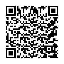 Codice QR per il numero di telefono +9567598301