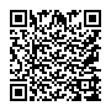 Codice QR per il numero di telefono +9567598309