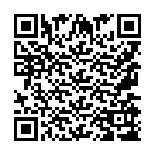 QR-koodi puhelinnumerolle +9567598370