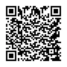 Codice QR per il numero di telefono +9567598376