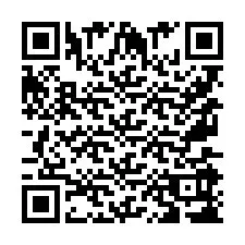 Codice QR per il numero di telefono +9567598390