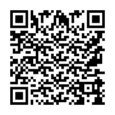 QR код за телефонен номер +9567598404