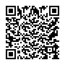 QR Code pour le numéro de téléphone +9567598415