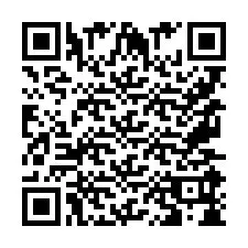 QR-code voor telefoonnummer +9567598419