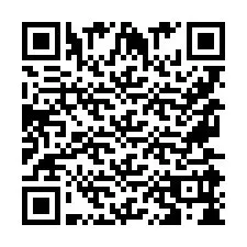 QR код за телефонен номер +9567598442