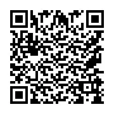 Codice QR per il numero di telefono +9567598453