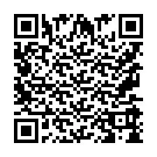 Código QR para número de teléfono +9567598485