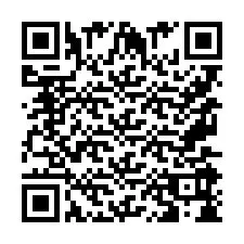 QR kód a telefonszámhoz +9567598495