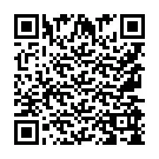 QR kód a telefonszámhoz +9567598568