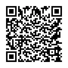 Código QR para número de telefone +9567598582