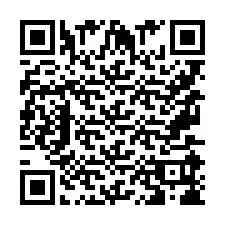 QR-code voor telefoonnummer +9567598605