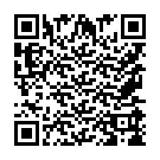 QR-code voor telefoonnummer +9567598607