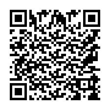 QR-code voor telefoonnummer +9567598609