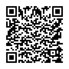 Código QR para número de telefone +9567598704