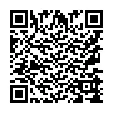 QR-code voor telefoonnummer +9567598730