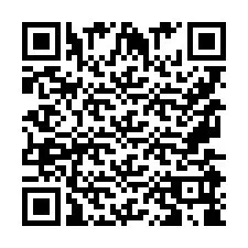 QR-code voor telefoonnummer +9567598825