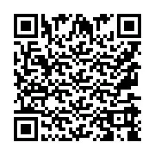 Código QR para número de teléfono +9567598880