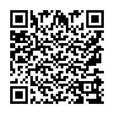 Codice QR per il numero di telefono +9567599300