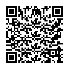 QR Code pour le numéro de téléphone +9567599804