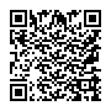 Codice QR per il numero di telefono +9567599900