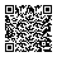 QR-koodi puhelinnumerolle +9592003361