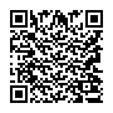 QR Code pour le numéro de téléphone +9592003375