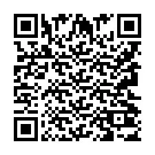 QR-koodi puhelinnumerolle +9592003534