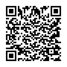 QR-koodi puhelinnumerolle +9592003544